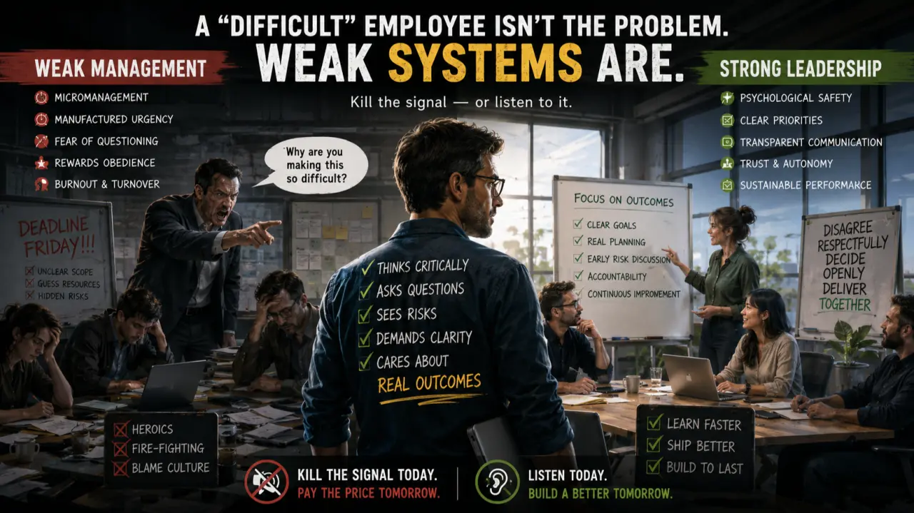 Why Your Best Engineer Suddenly Becomes "Difficult"